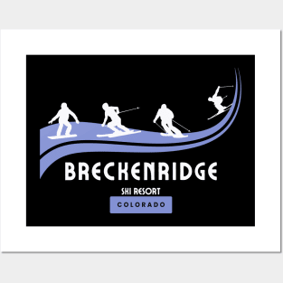 Breckenridge Ski Resort, Colorado. Gift Ideas For The Ski Enthusiast. Posters and Art